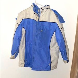 Gerry Blue & White Adjustable Coat (Unisex)